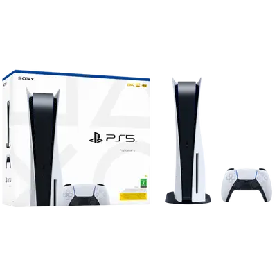 سوني 5 نسخة سي دي مع يد إضافية لون اسود